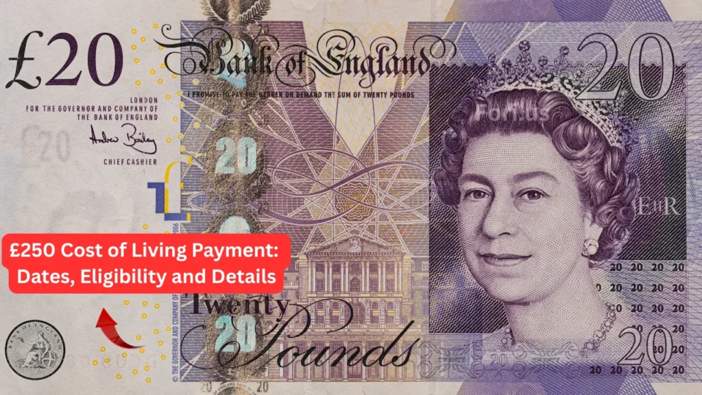 £250 Cost of Living Payment September 2025