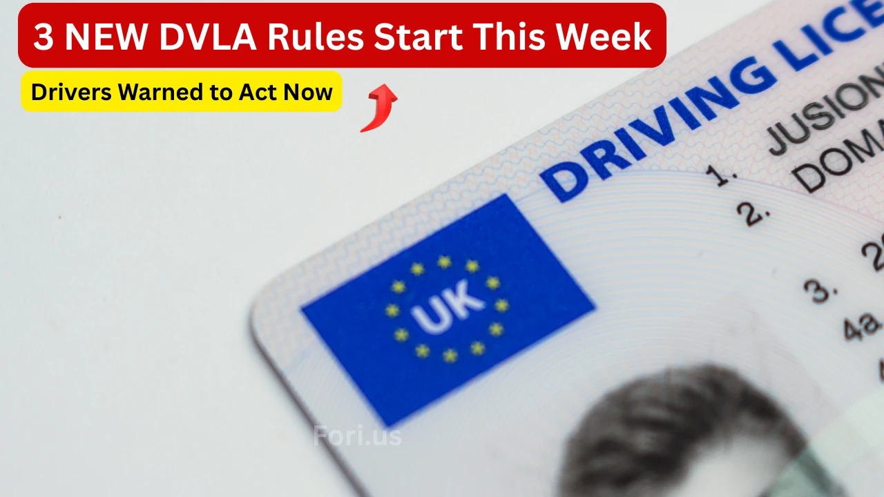 3 NEW DVLA Rules Start This Week