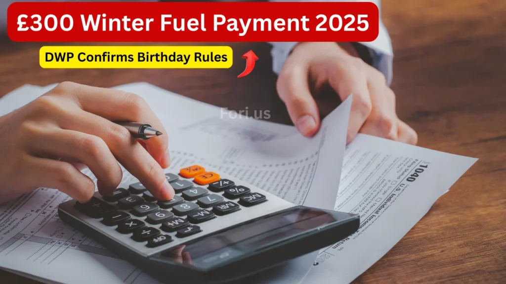 £300 Winter Fuel Payment 2025