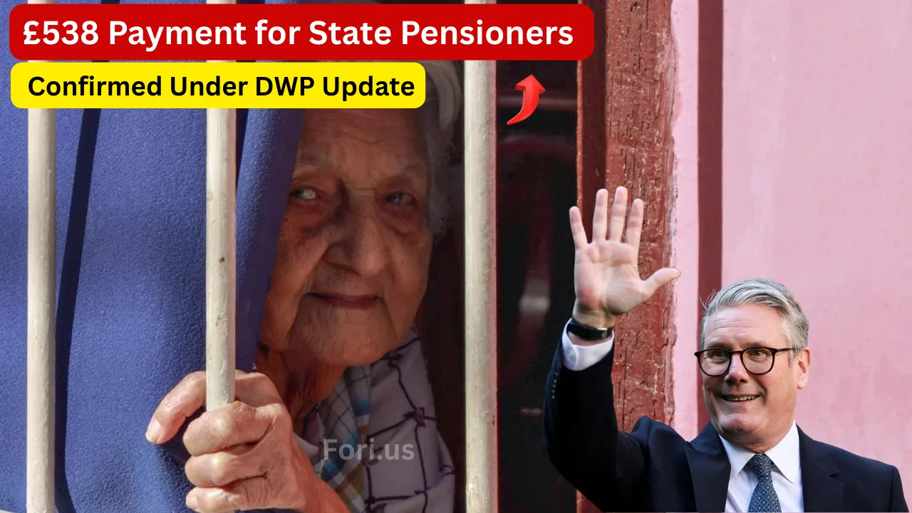 £538 Payment for State Pensioners