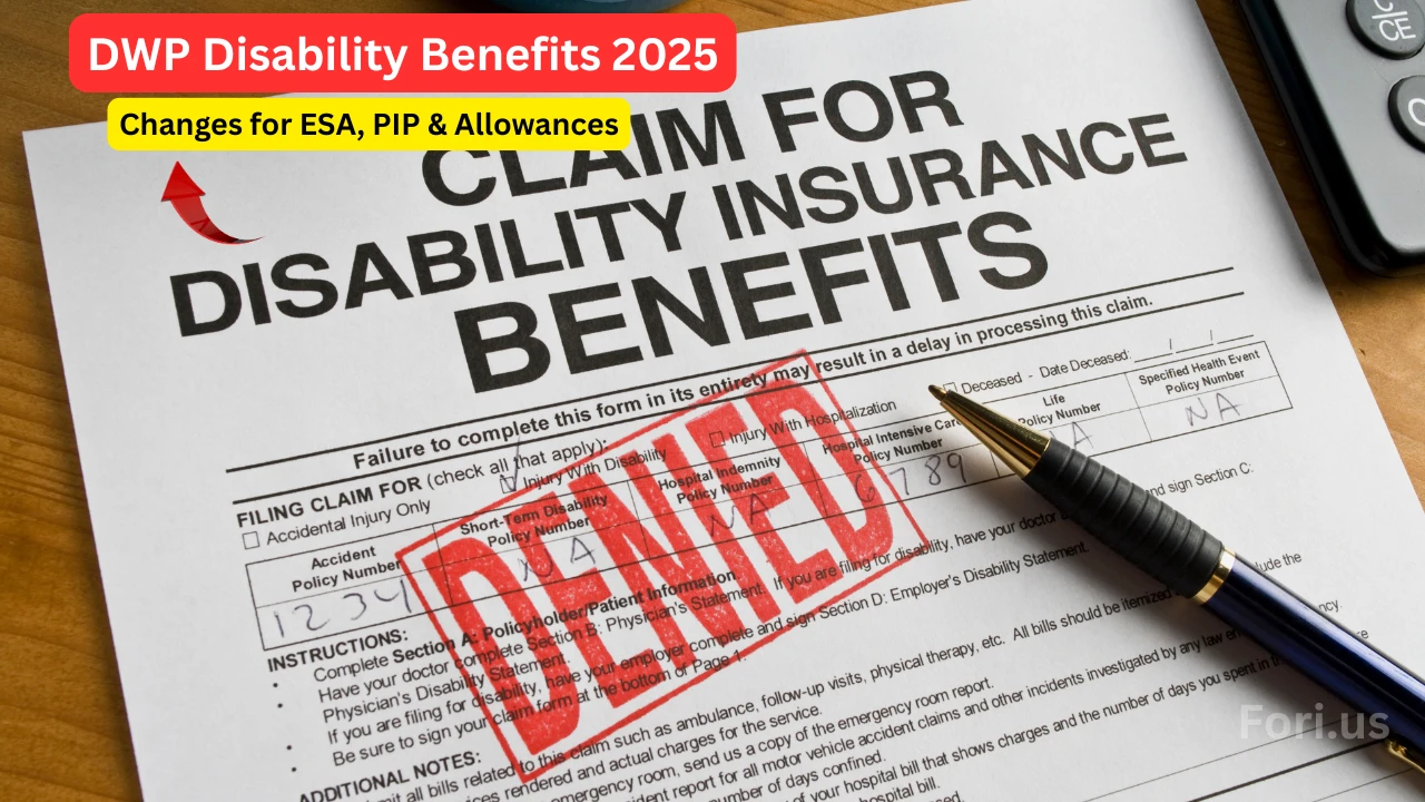 DWP Disability Benefits 2025