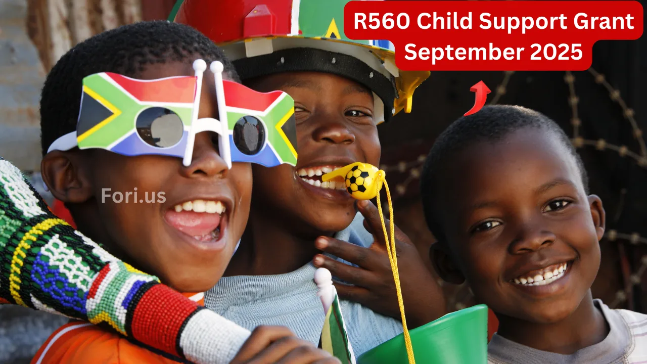 R560 Child Support Grant September 2025