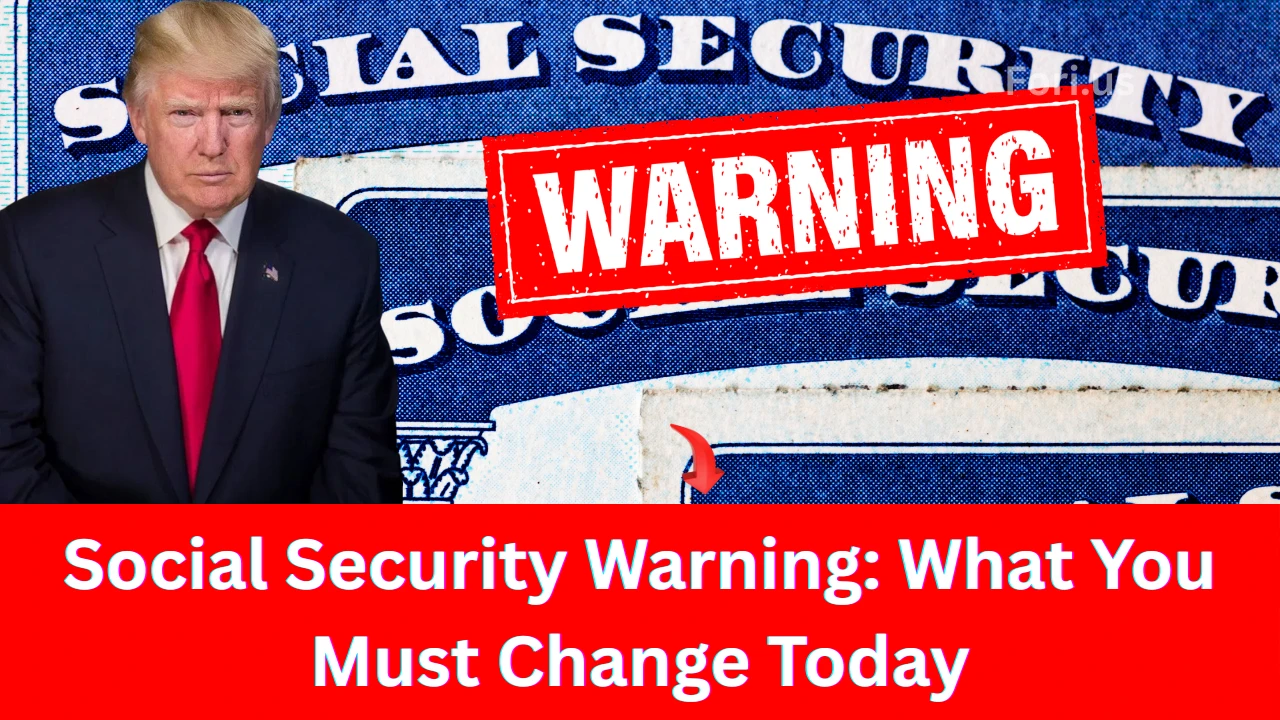 Social Security Warning
