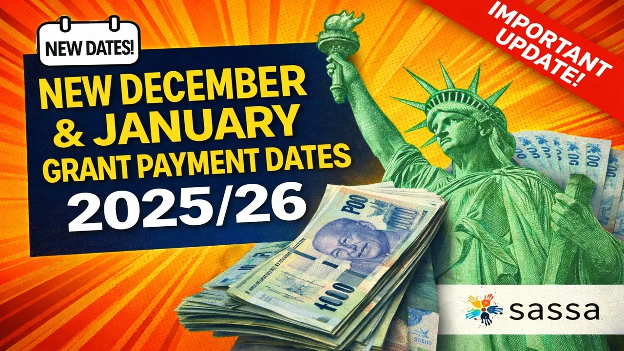 SASSA Revises December and January Grant Payment Dates