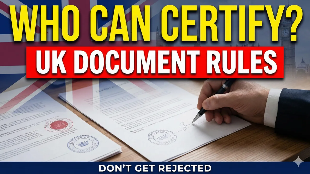 Document Certification UK: Who Can Certify Your Documents