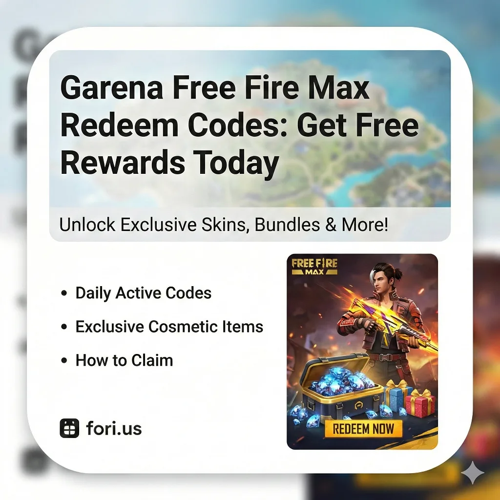 Garena Free Fire Max Redeem Codes