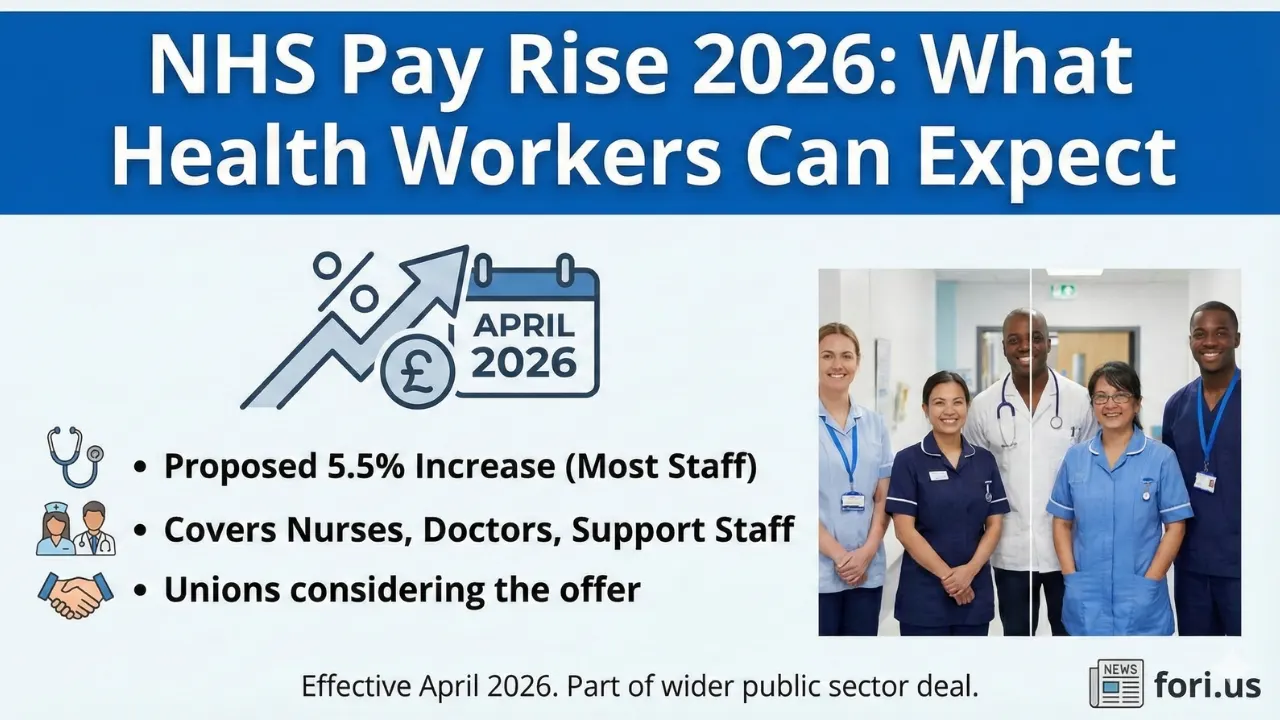 NHS Pay Rise 2026: What Health Workers Can Expect