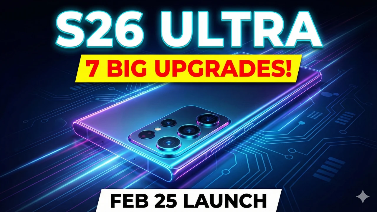 Samsung Galaxy S26 Ultra: 7 Upgrades to Expect in 2026