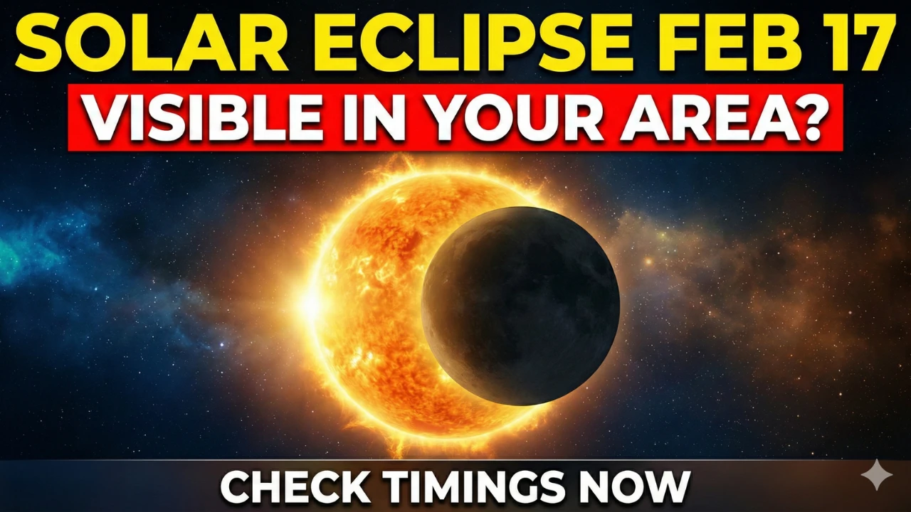 Solar Eclipse February 17: Visibility and Timings