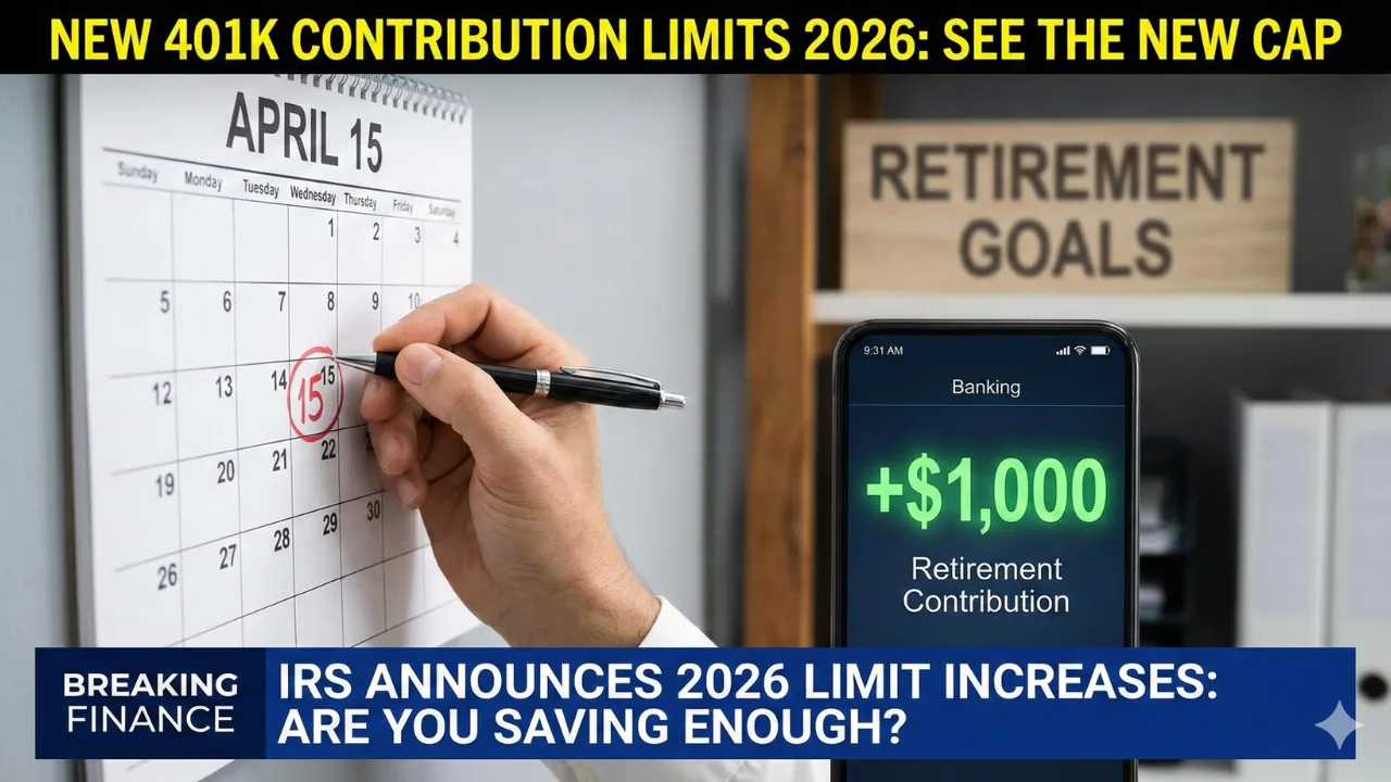 New 401k Contribution Limits 2026