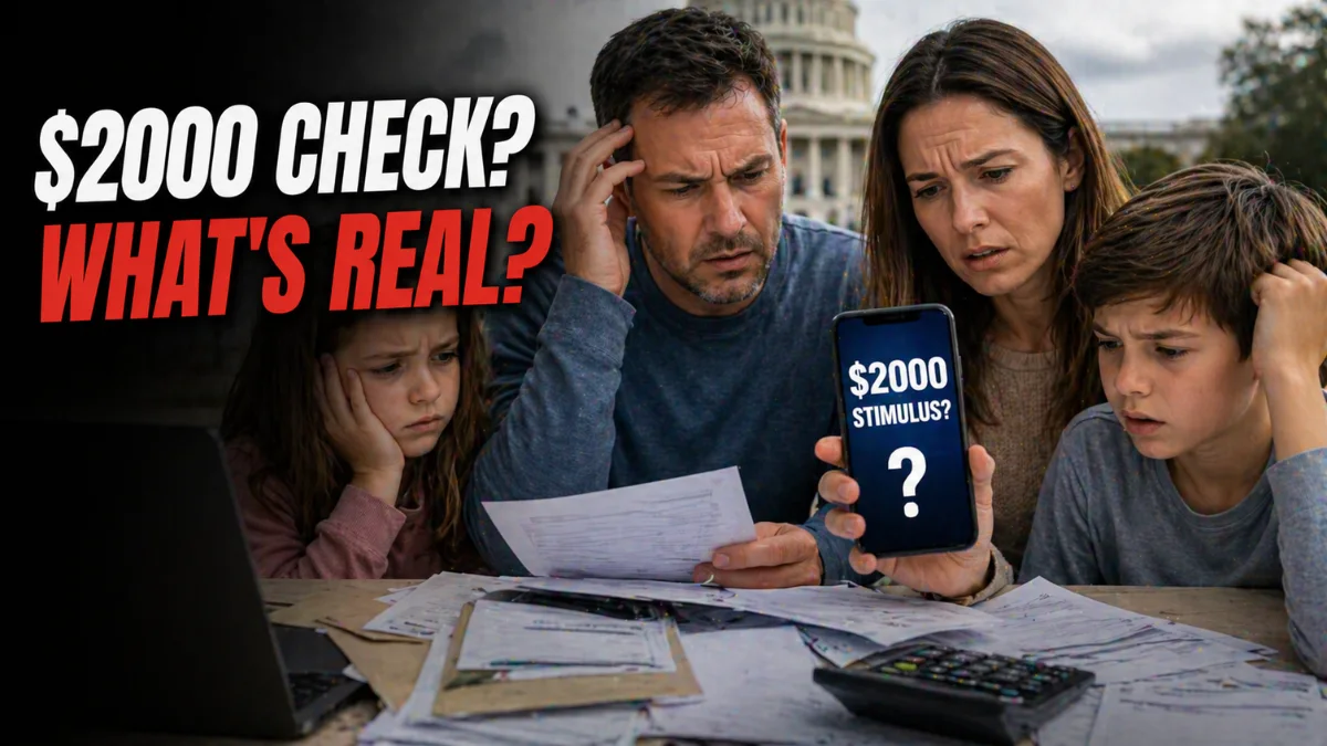 $2000 Stimulus Check Update 2026