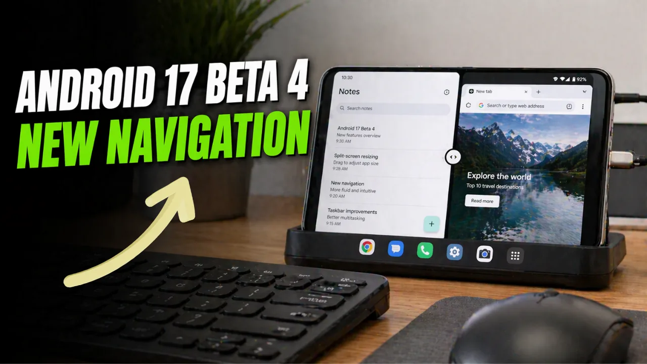 Android 17 Beta 4 Improves Navigation