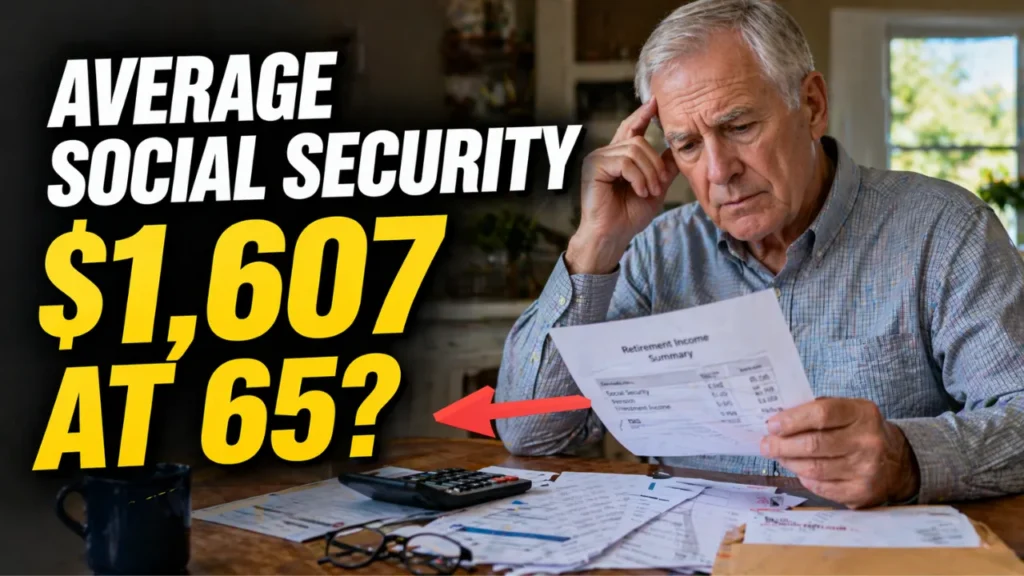 Average Social Security Benefit at Age 65