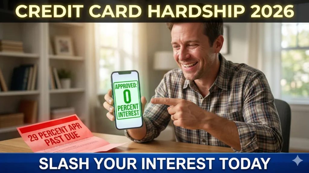 Credit card hardship 2026