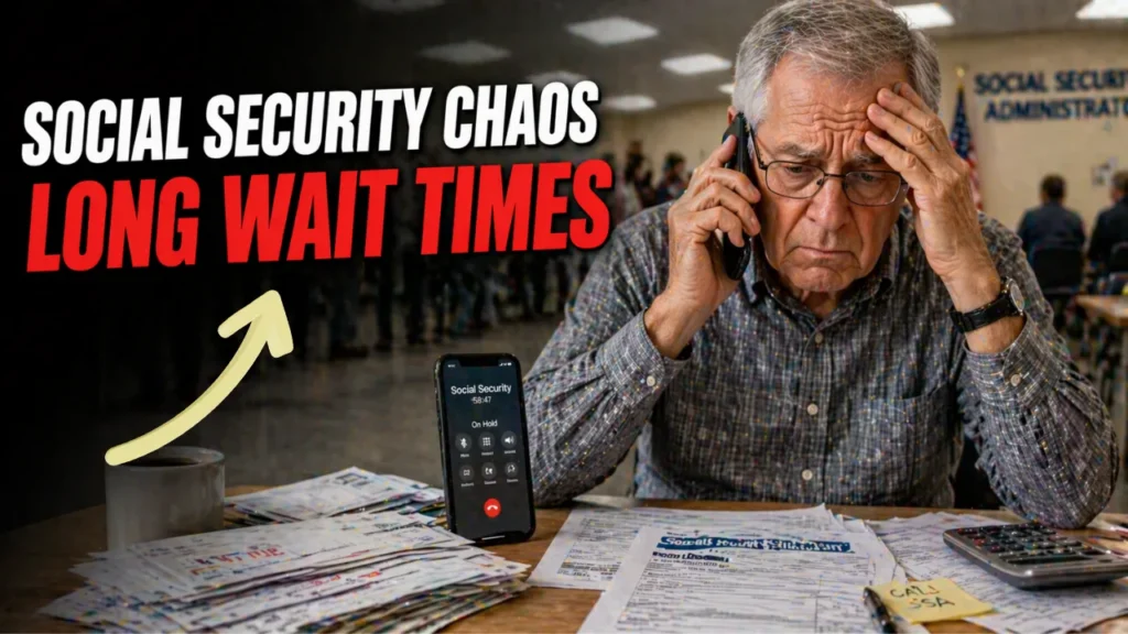 Cuts to Social Security Spark Chaos as Seniors Face Long Wait Times Cuts to Social Security