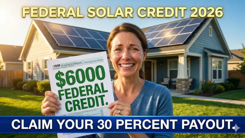 Federal Solar Credit 2026: The 30 Percent Payout You Are Missing Federal Solar Credit 2026