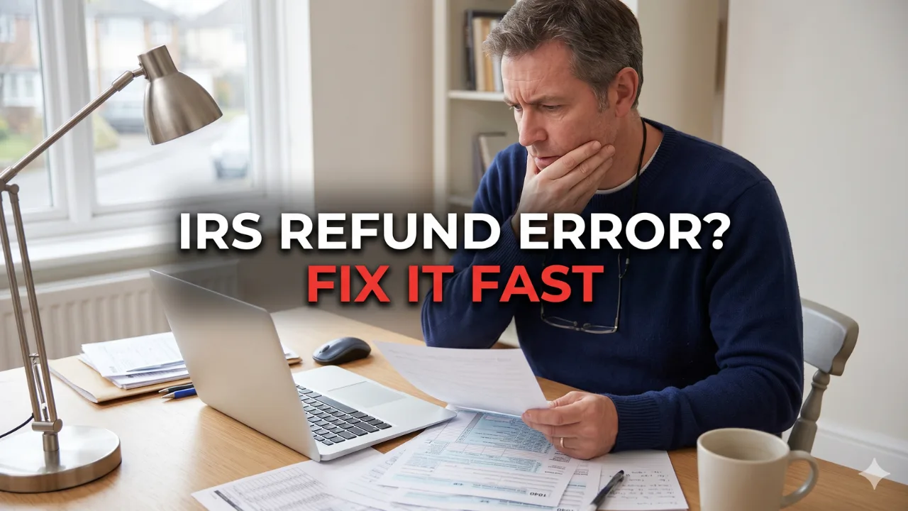 IRS Refund Errors 2026