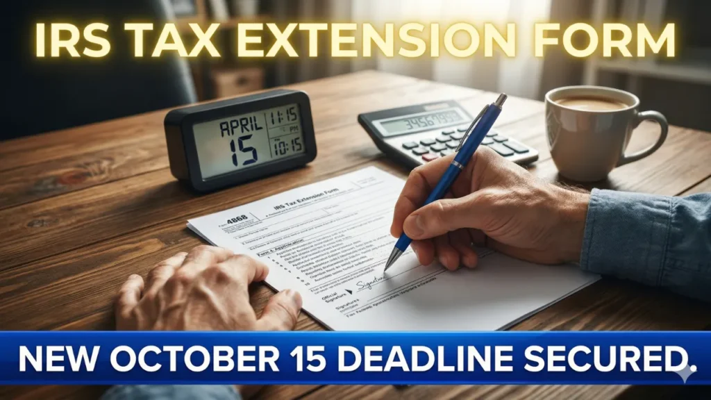 IRS Tax Extension 2026