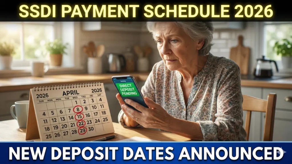 SSDI Payment Schedule 2026: New Dates Announced Today SSDI Payment Schedule 2026