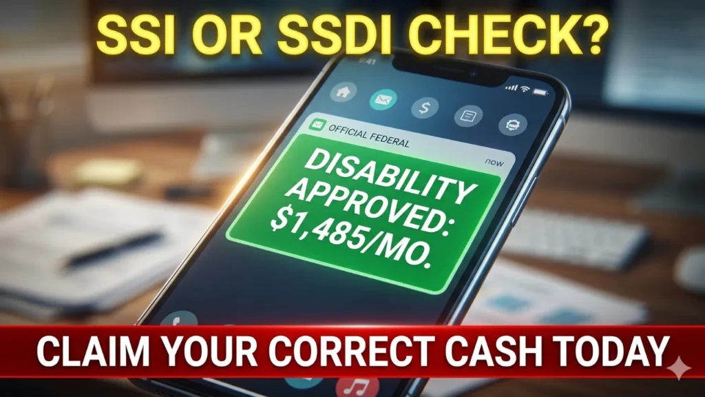 SSI vs SSDI 2026