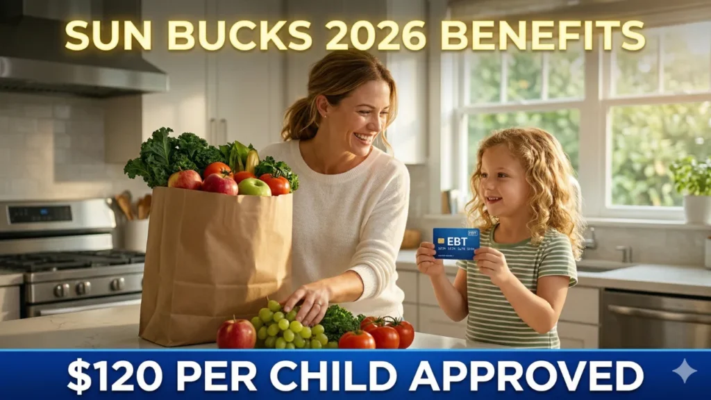 SUN Bucks 2026: Summer EBT For American Families SUN Bucks 2026