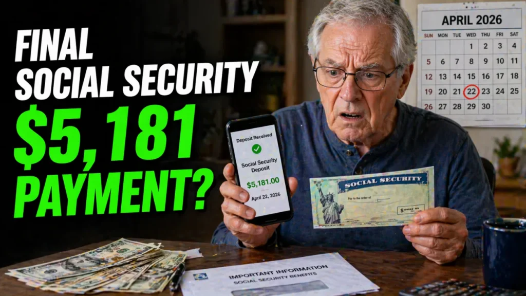 Social Security Final Deposit April 2026