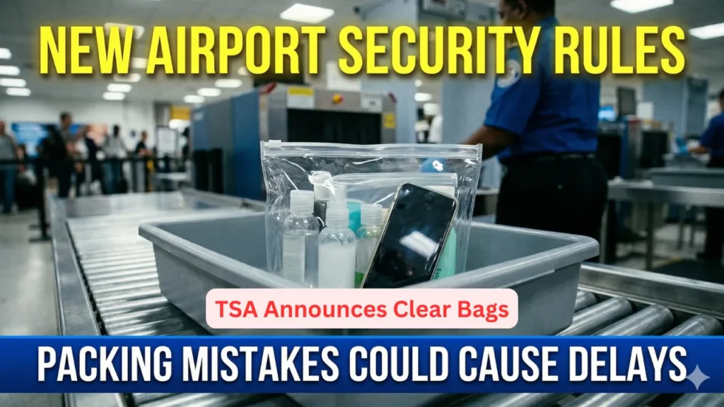 TSA Announces Clear Bags