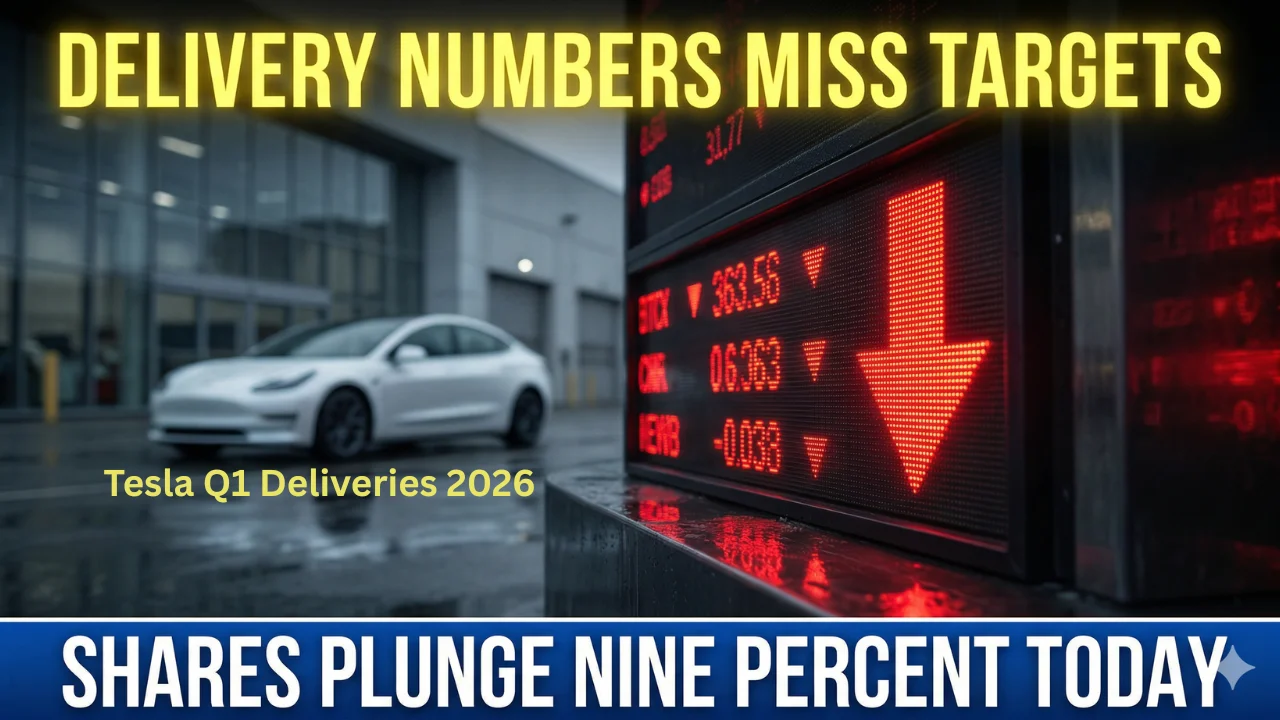 Tesla Q1 Deliveries 2026