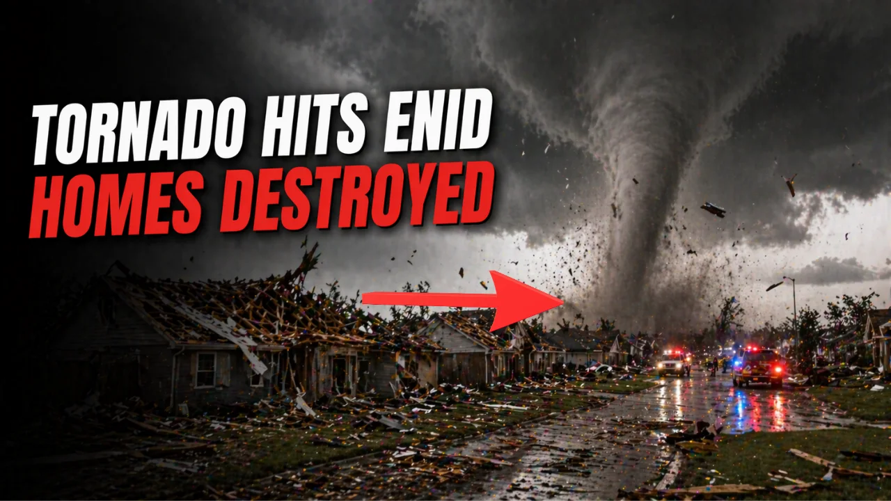 Tornado Strikes Enid