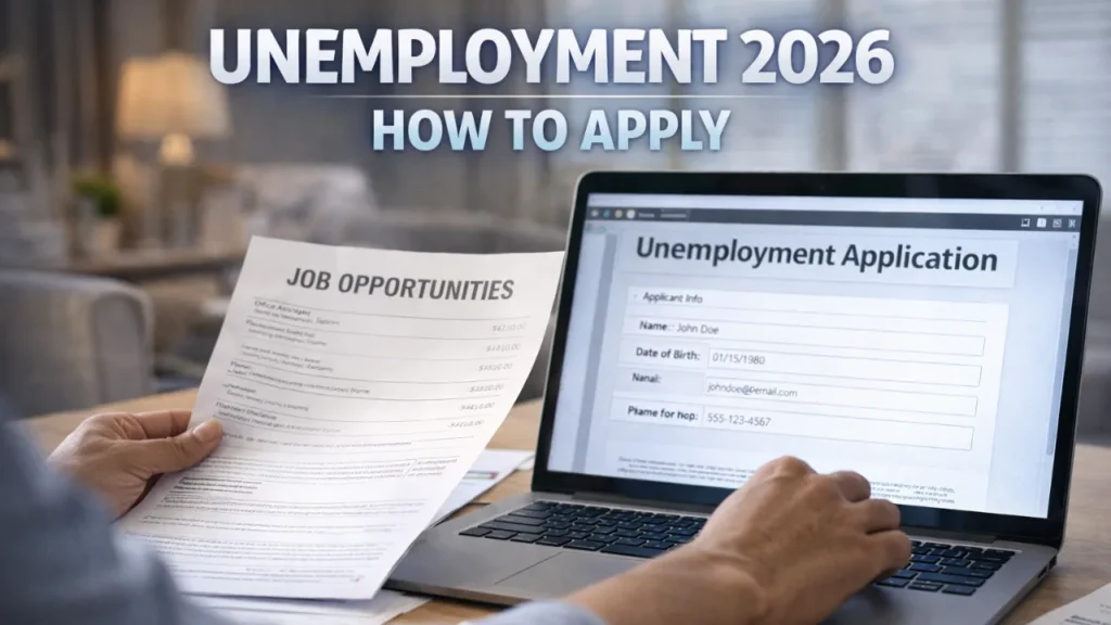 Unemployment Benefits 2026: How to Apply