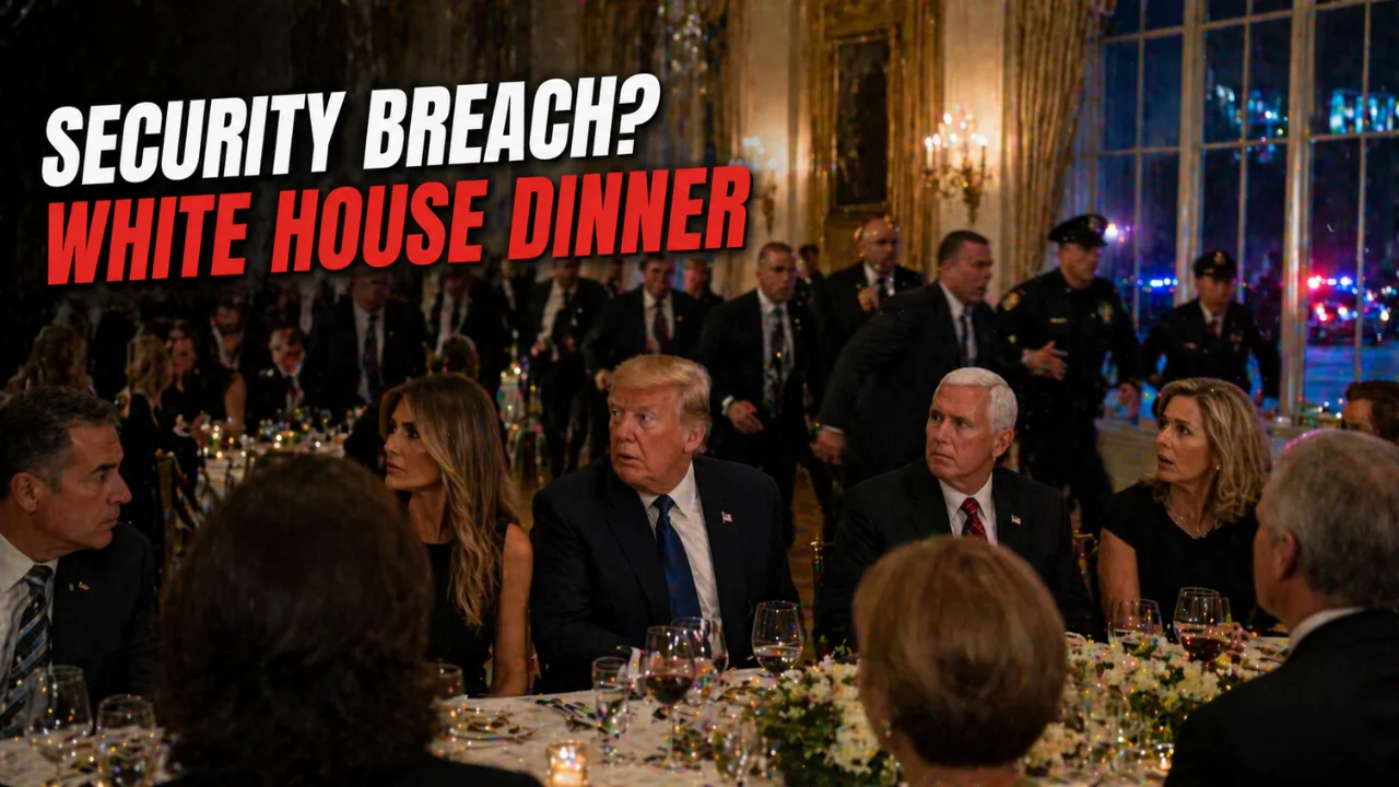 White House Press Dinner Shooting Sparks