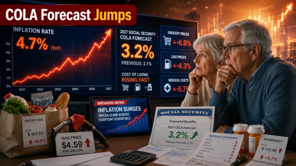 2027 Social Security COLA Forecast Jumps