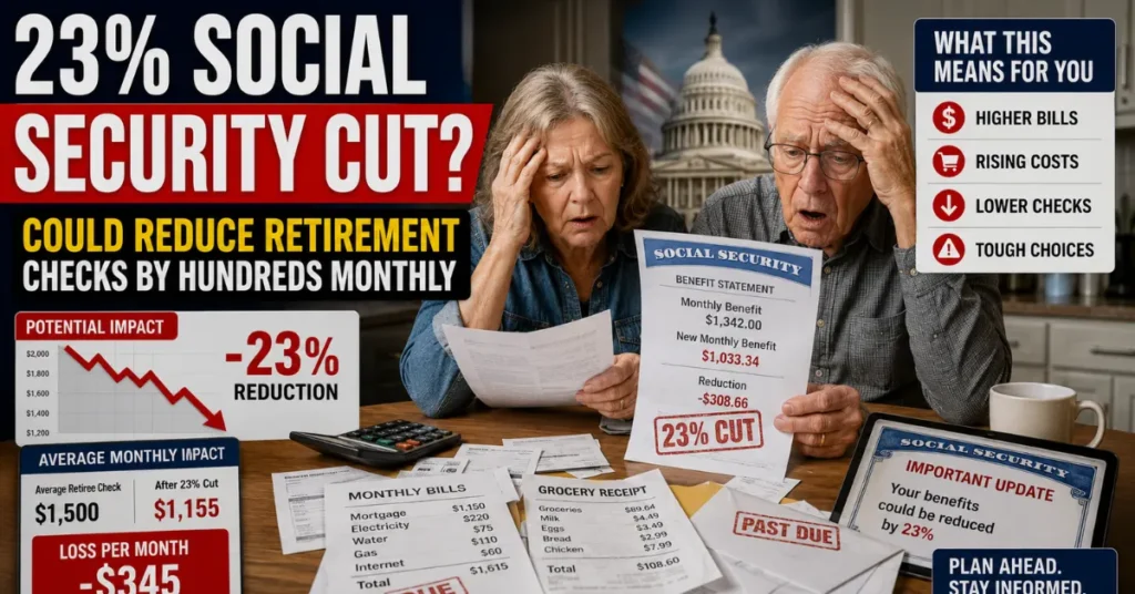 23% Social Security Cut