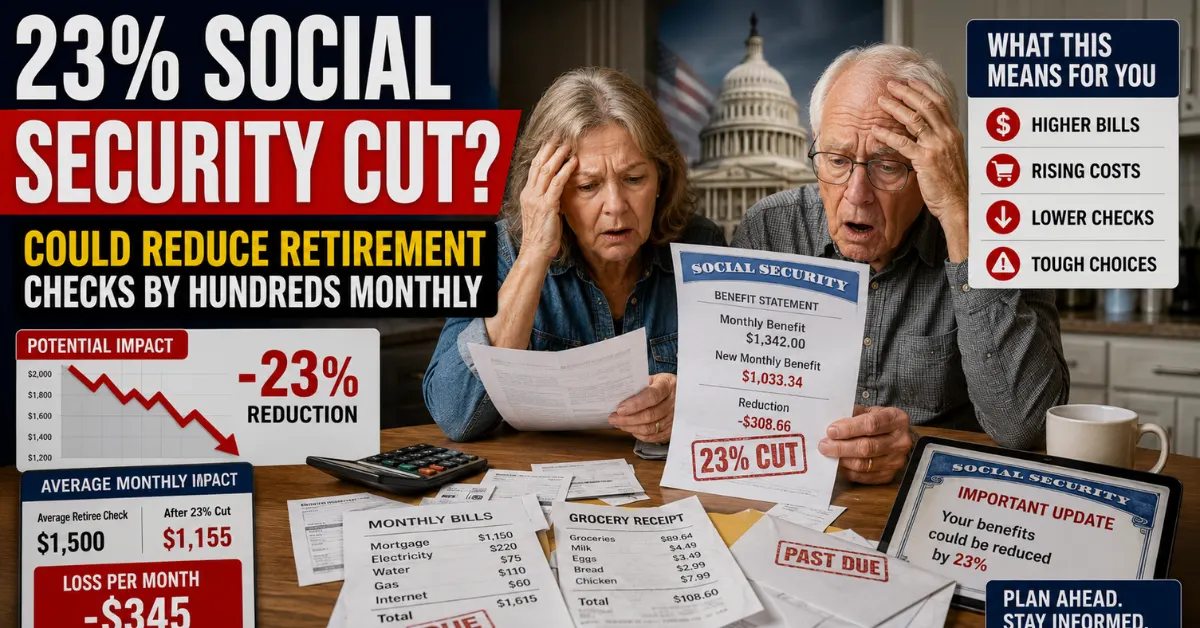 23% Social Security Cut