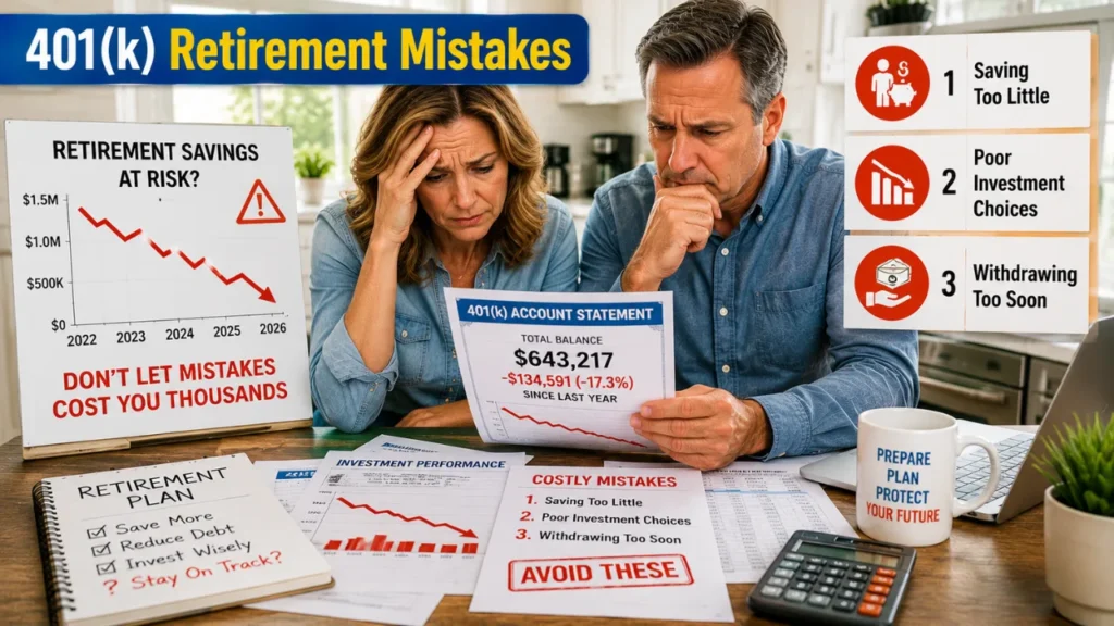 3 Costly 401k Mistakes That Could Derail Your Retirement In 2026