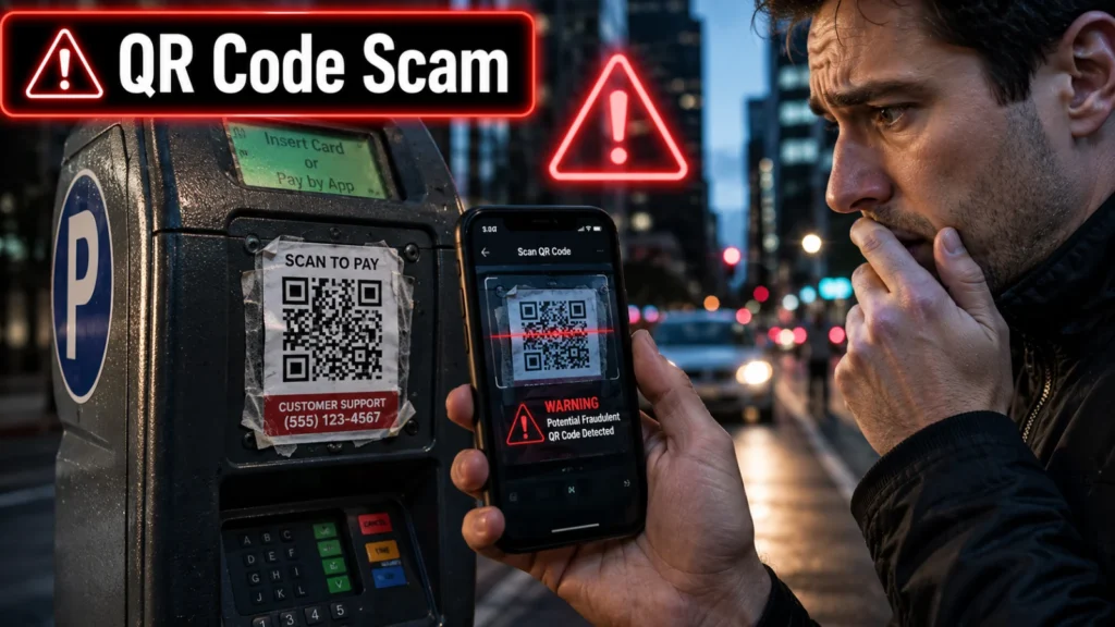 Americans Are Being Warned About Fake QR Codes Appearing in Public Places Americans Are Being Warned About Fake QR Codes Appearing in Public Places