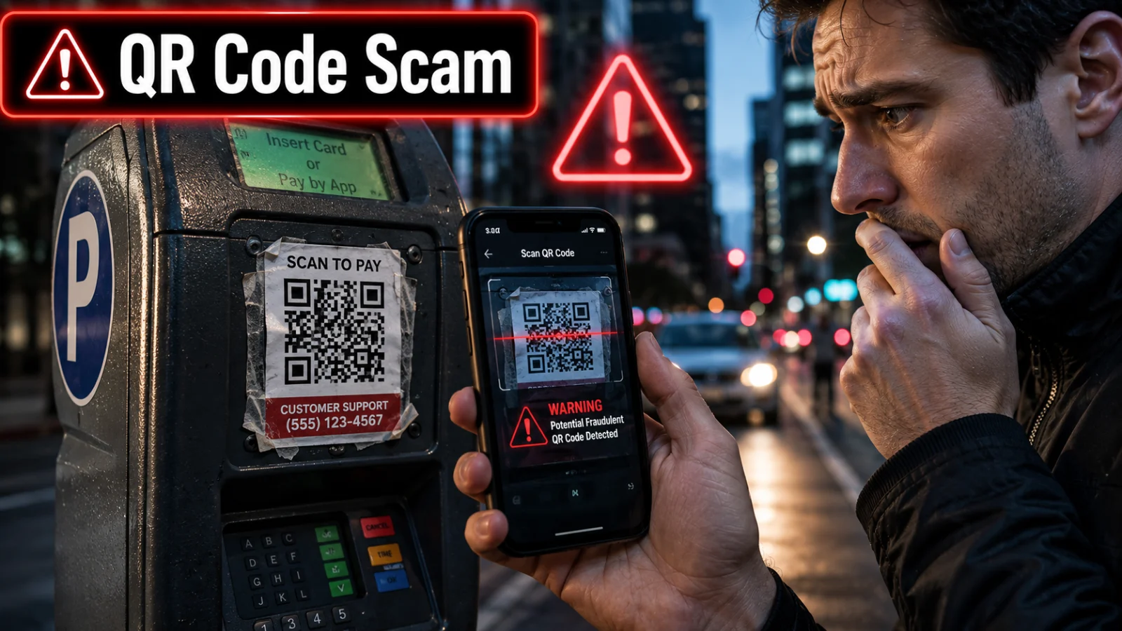 Americans Are Being Warned About Fake QR Codes Appearing in Public Places