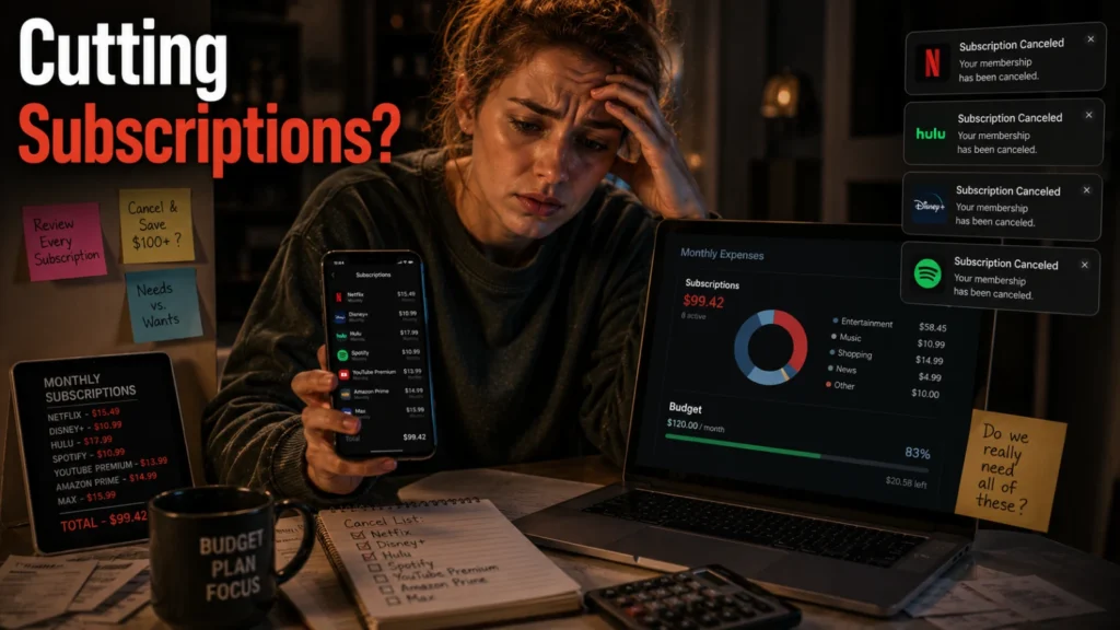 Americans Are Cutting Back on Subscription Services