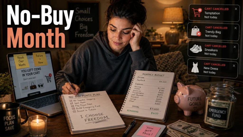 More Americans Are Starting “No-Buy Months”