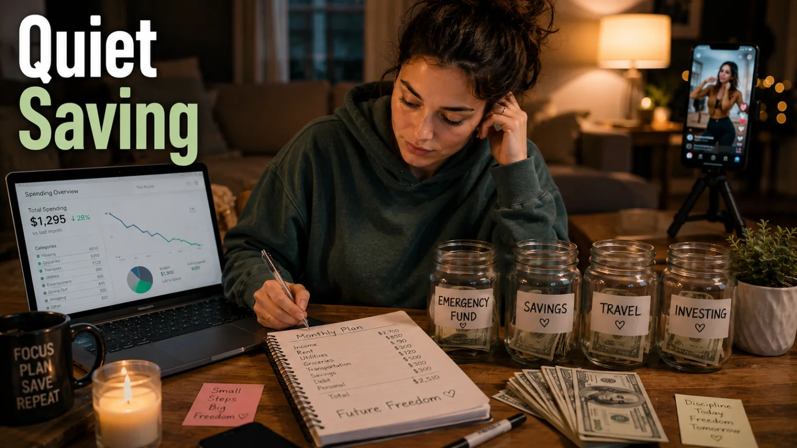 More Americans Are Starting “Quiet Saving” Habits