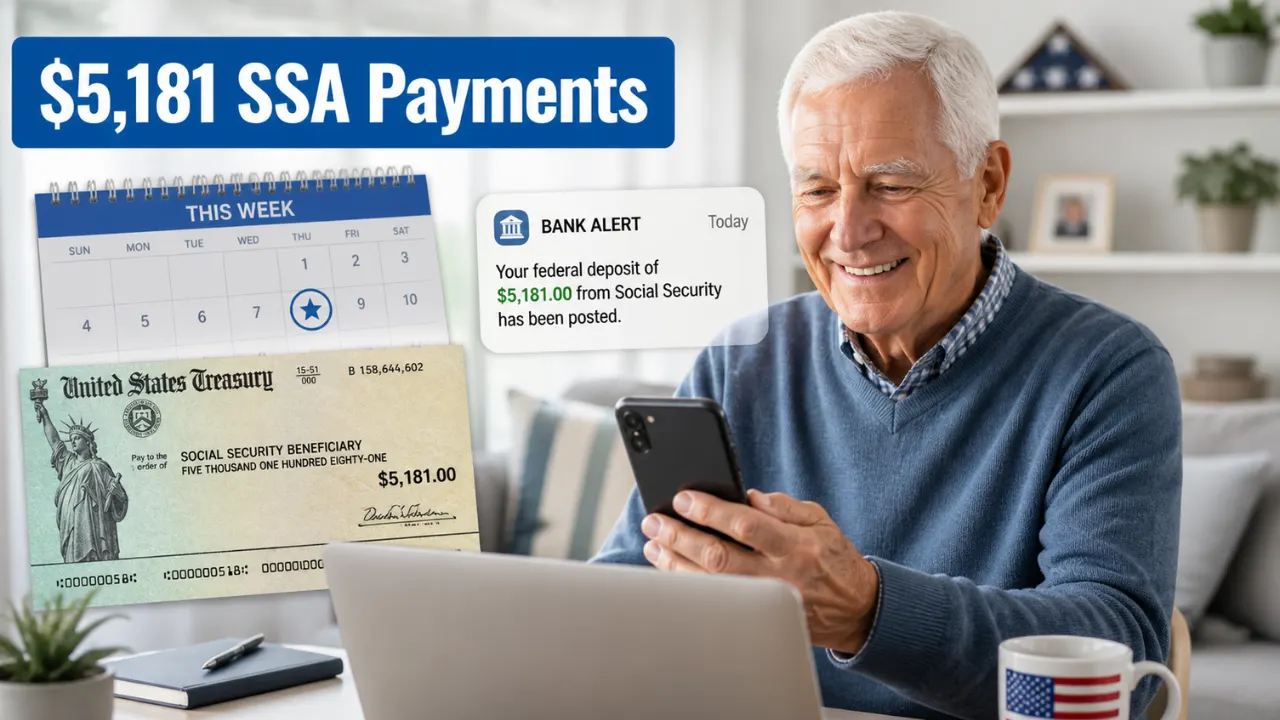 Social Security Benefits Of Up To $5181 Coming This Week