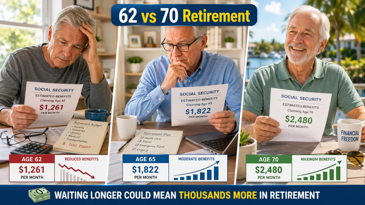 Social Security Claiming At 62, 65 And 70 Could Cost Retirees Thousands