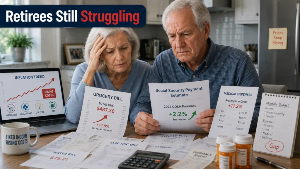 Why Retirees Still Struggle Despite A Higher Social Security COLA Forecast Why Retirees Still Struggle