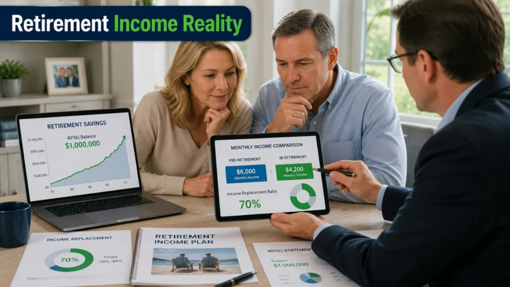 Why Your Income Replacement Ratio Matters More Than A $1 Million 401(k) Why Your Income Replacement Ratio Matters