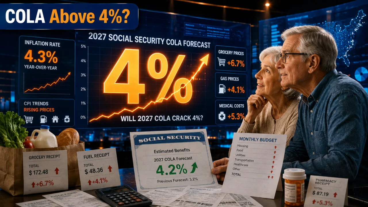 Will 2027 Social Security Cost-Of-Living Adjustment Crack 4%?