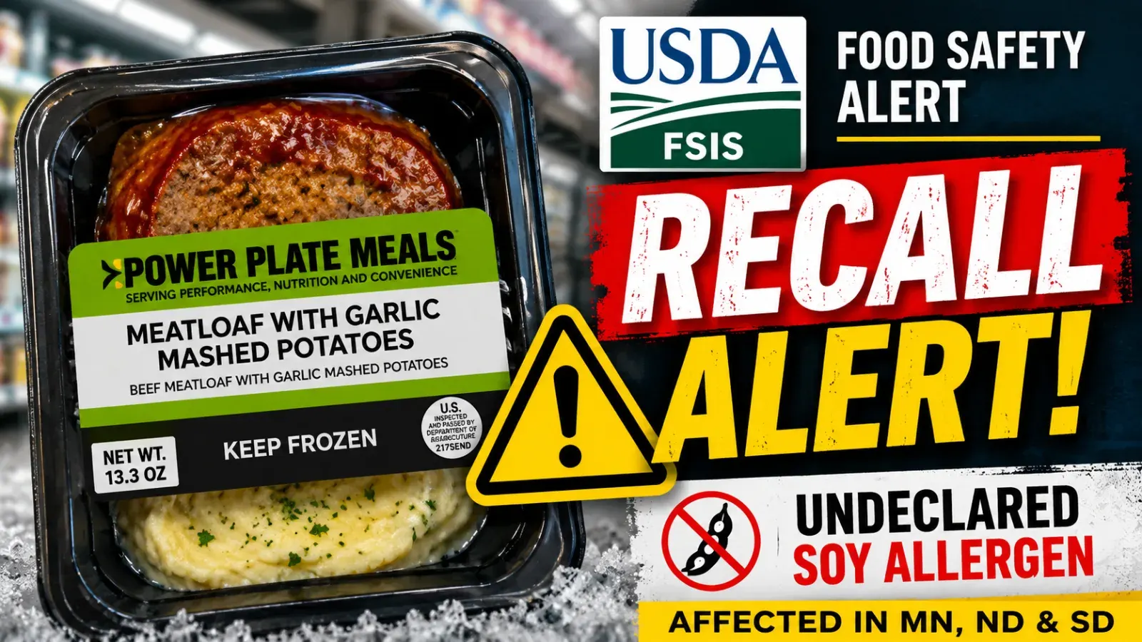 Power Plate Meals USDA Recall