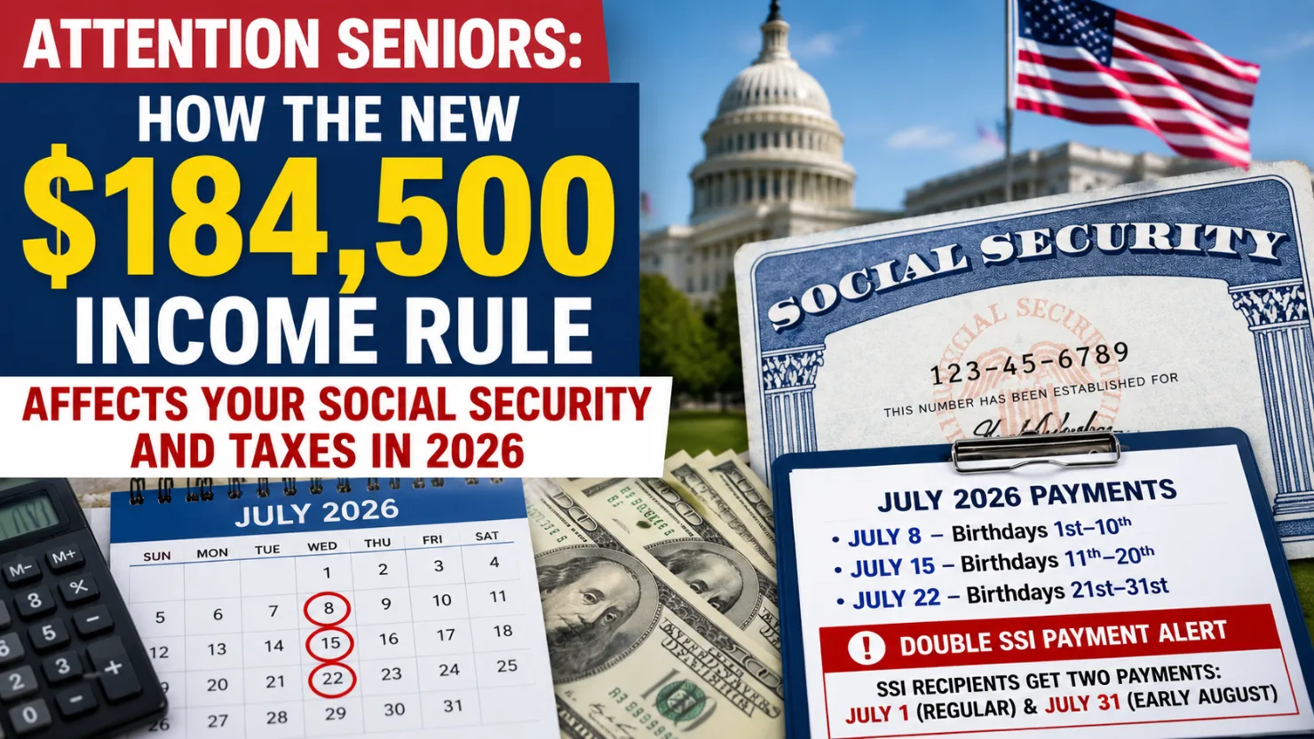 New $184,500 Social Security Income Rule