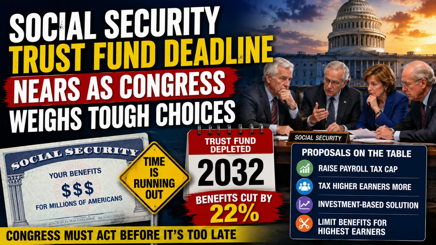 Social Security Trust Fund Deadline Nears