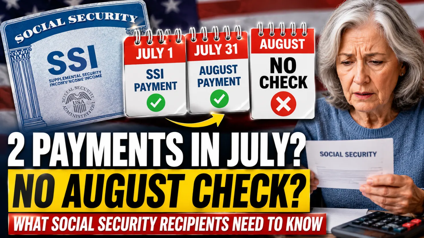 Two SSI Payments in July