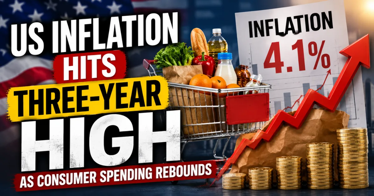 US Inflation Hits Three-Year High